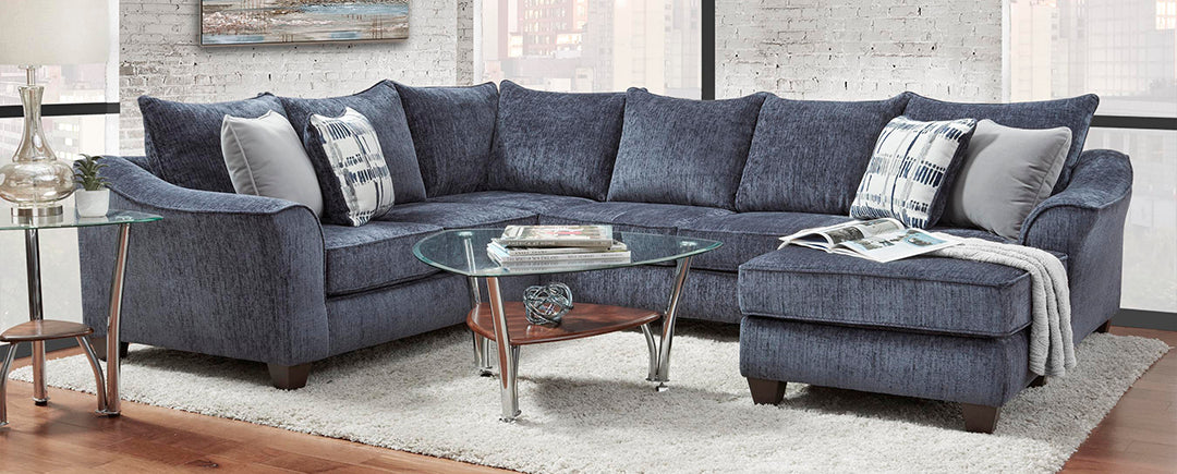 Captivate Lapis RAF Chaise Sectional