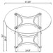 Keeling 5 Pc Dining Set - Nick's Furniture (IL)