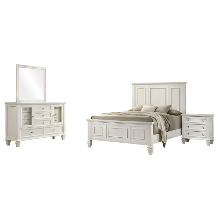 Sandy Beach 4 Pc Bedroom Set - Nick's Furniture (IL)