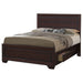 Kauffman California King Storage Bed Dark Cocoa image