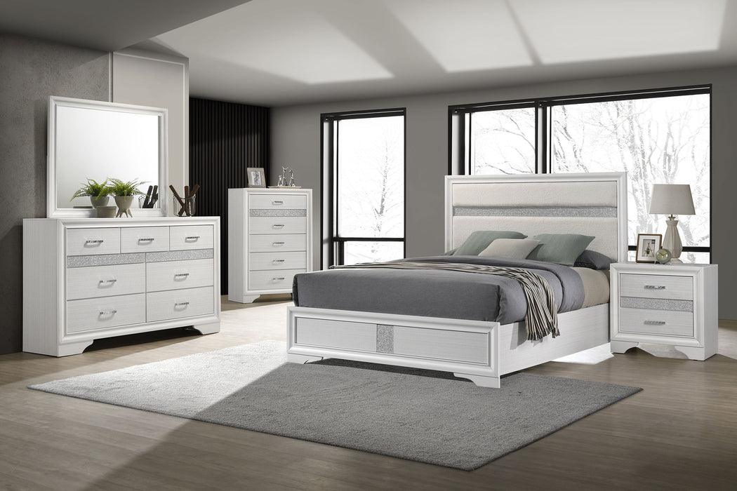 Miranda Eastern King Bed - Nick's Furniture (IL)
