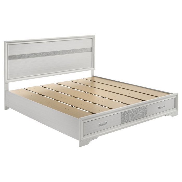 Miranda Panel Platform Storage Bed