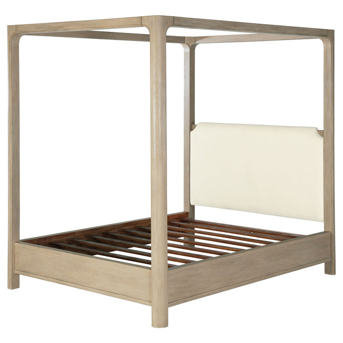 Solano Canopy Panel Platform Bed