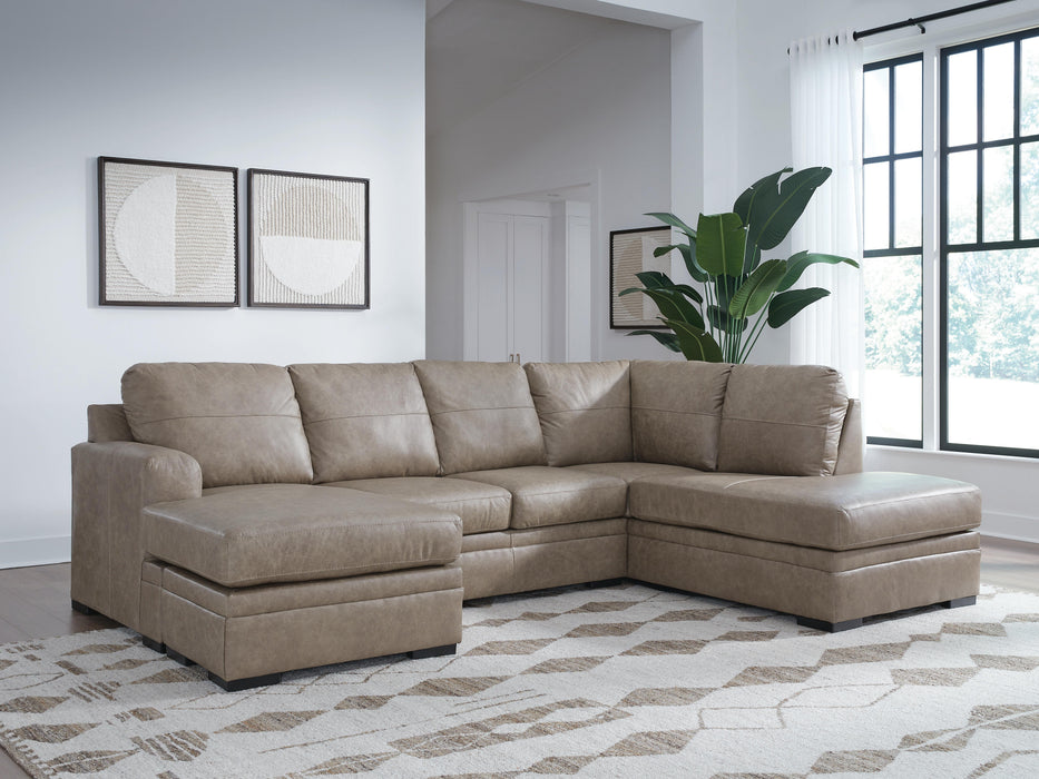 Amuleto Sectional with Chaise - Nick's Furniture (IL)