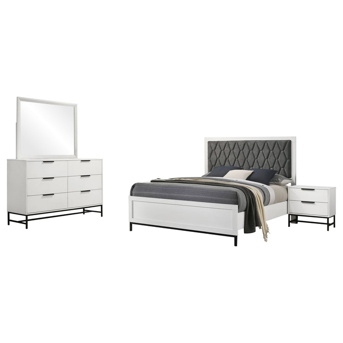 Sonora 4 Pc Bedroom Set - Nick's Furniture (IL)