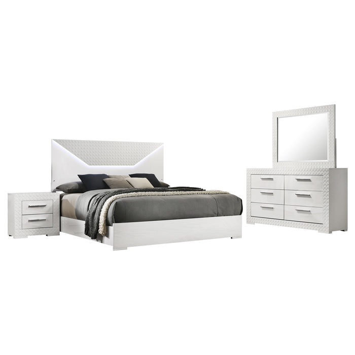 Ives 4 Pc Bedroom Set - Nick's Furniture (IL)
