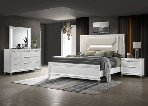 Marmore 4 Pc Bedroom Set - Nick's Furniture (IL)