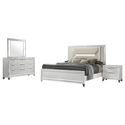 Marmore 4 Pc Bedroom Set - Nick's Furniture (IL)