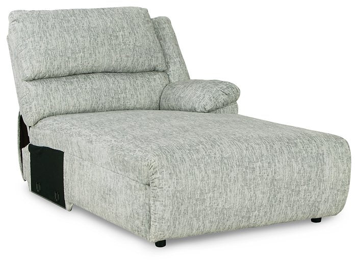 McClelland Reclining Sectional with Chaise