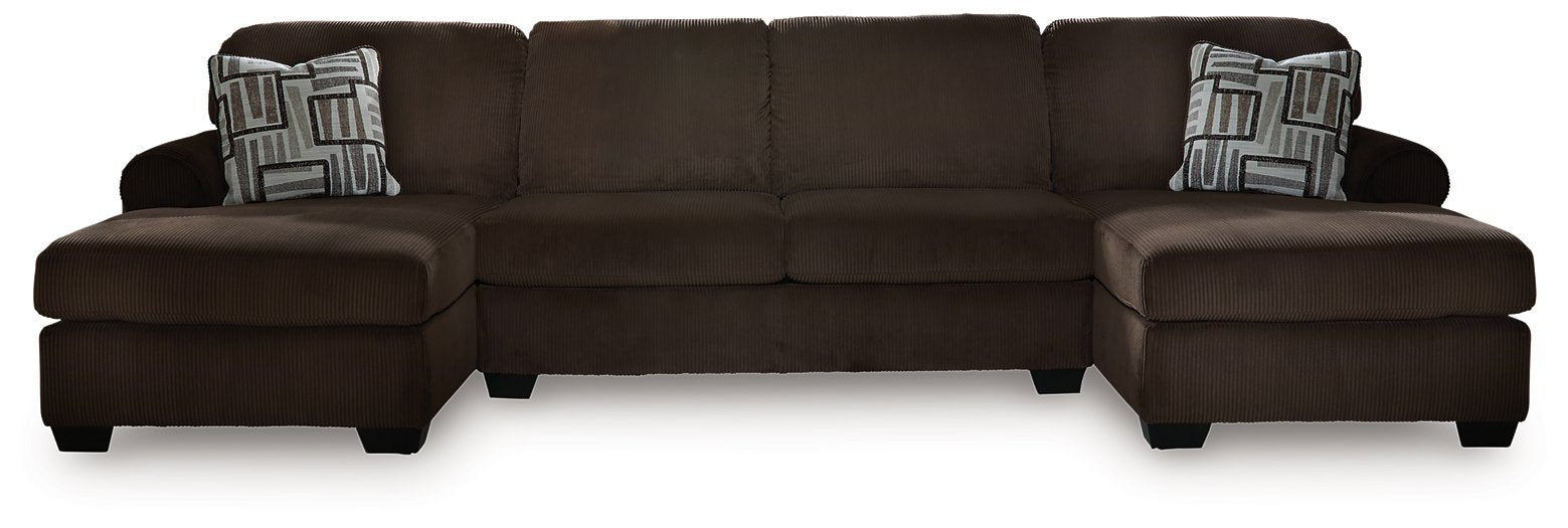 Kimlee Sectional with Double Chaise - Nick's Furniture (IL)