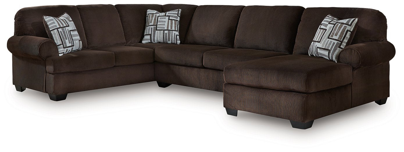 Kimlee Sectional with Chaise - Nick's Furniture (IL)