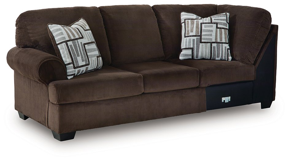 Kimlee Sectional with Chaise - Nick's Furniture (IL)