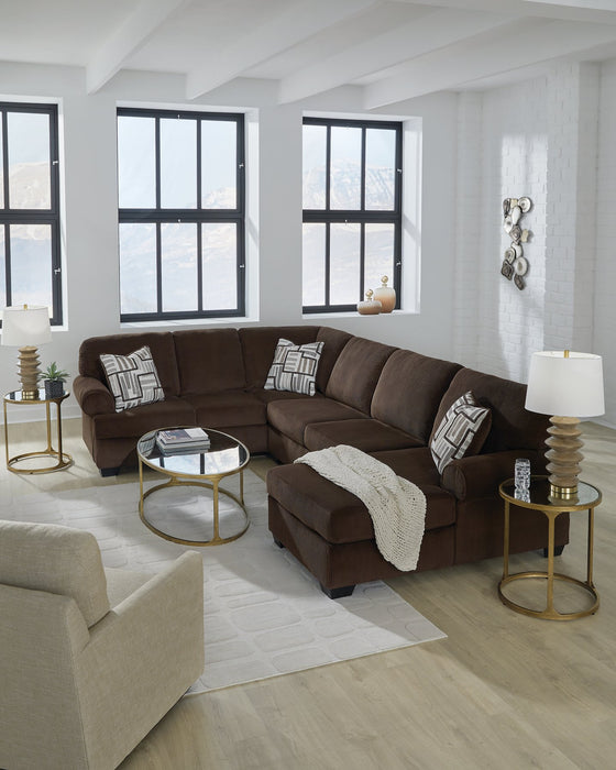 Kimlee Sectional with Chaise - Nick's Furniture (IL)