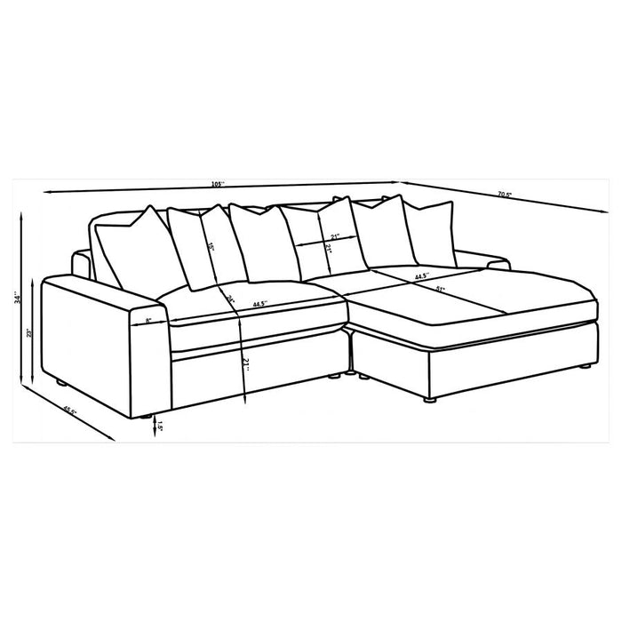Blaine Sectional Sofa