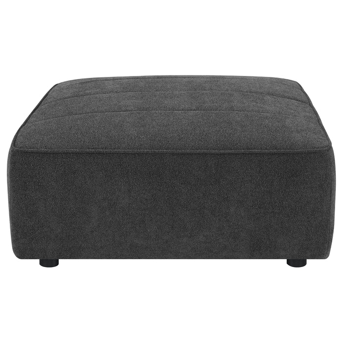 Sunny Upholstered Ottoman Natural