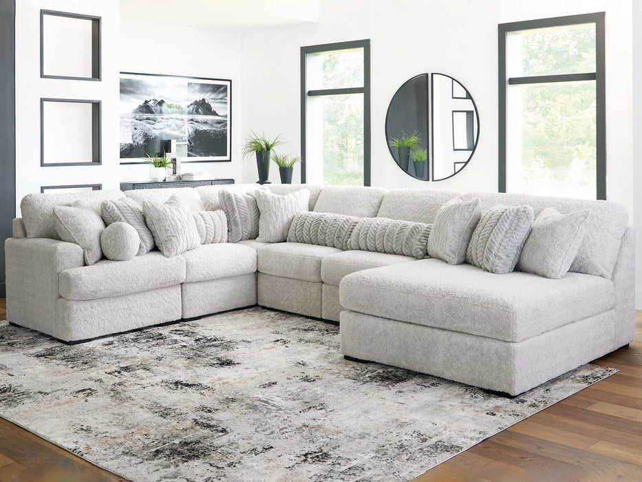 Cuddle Plush Sectional with Chaise