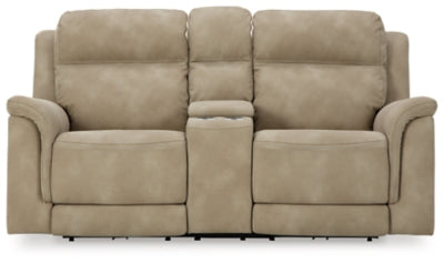 Next-Gen DuraPella Power Reclining Loveseat with Console - Nick's Furniture (IL)
