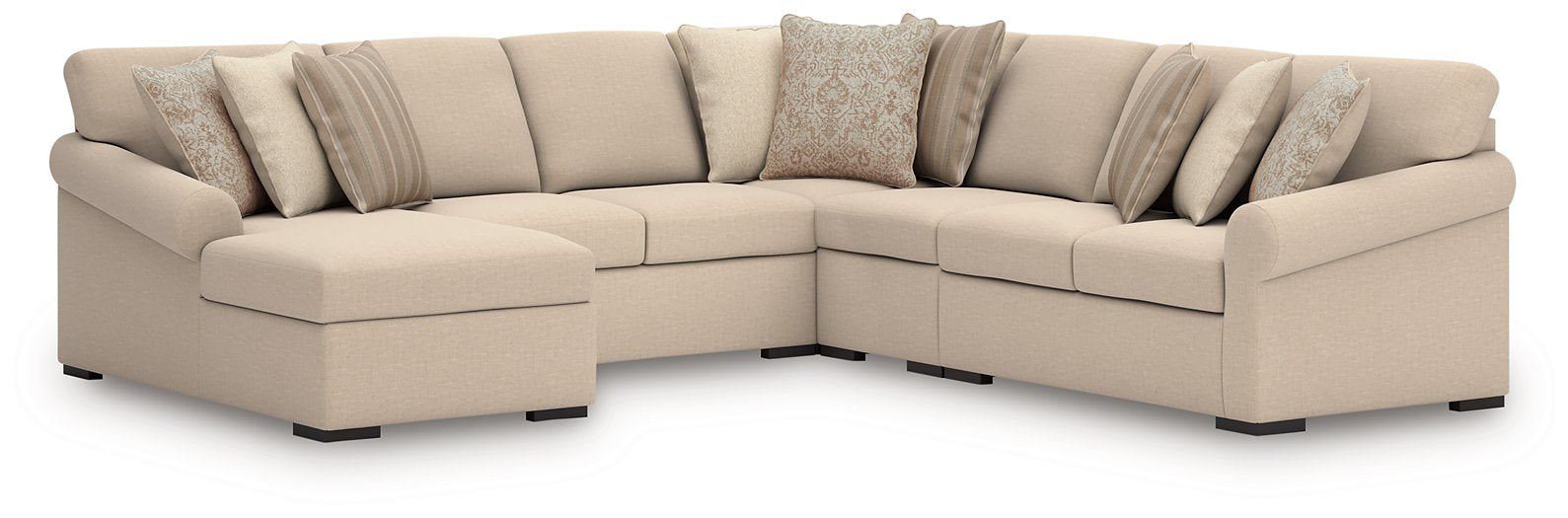 LadyMae Sectional with Chaise - Nick's Furniture (IL)