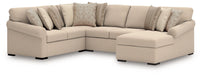 LadyMae Sectional with Chaise - Nick's Furniture (IL)
