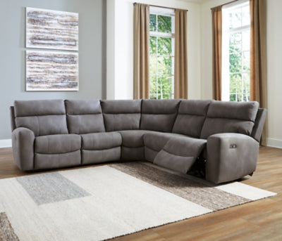 Next-Gen DuraPella Power Reclining Sectional - Nick's Furniture (IL)