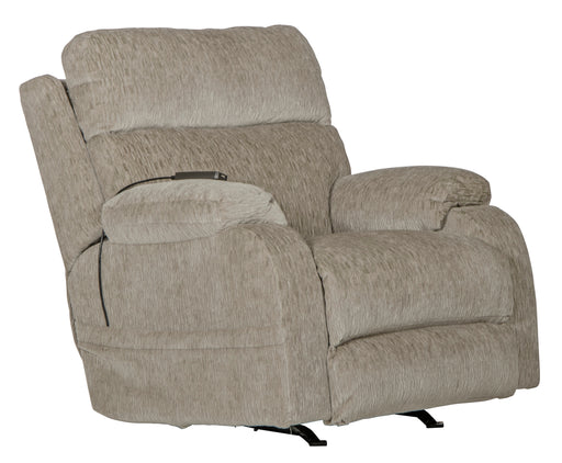 Refresher Power Headrest Power Rocker Recliner w/CR3 Heat/Msg/Lumbar - Nick's Furniture (IL)