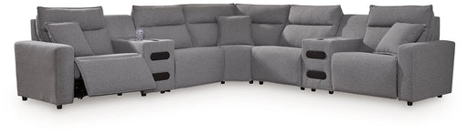 Modmax II Power Reclining Sectional with Audio Consoles - Nick's Furniture (IL)