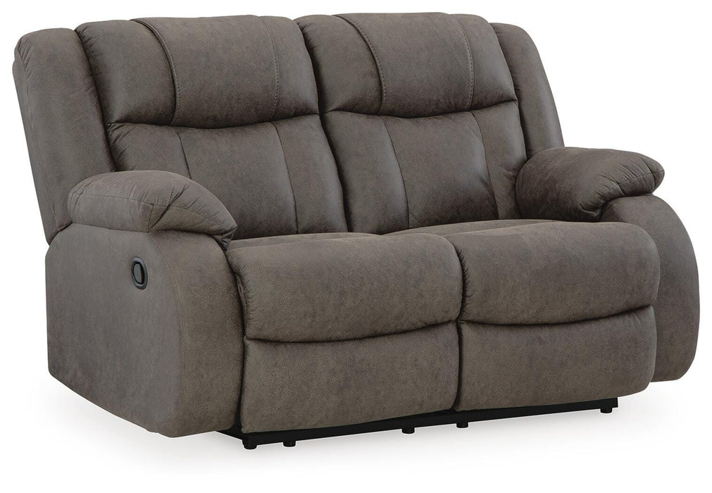 First Base Reclining Loveseat - Nick's Furniture (IL)