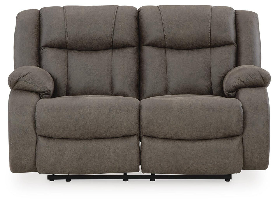 First Base Reclining Loveseat - Nick's Furniture (IL)