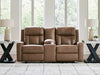 Mackmenville Reclining Loveseat with Console - Nick's Furniture (IL)