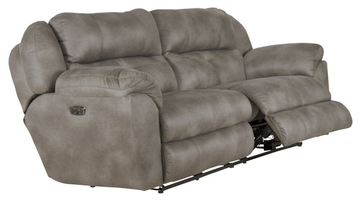 Ferrington Power Headrest w/ Lumbar Power Lay Flat Reclining Sofa - Nick's Furniture (IL)