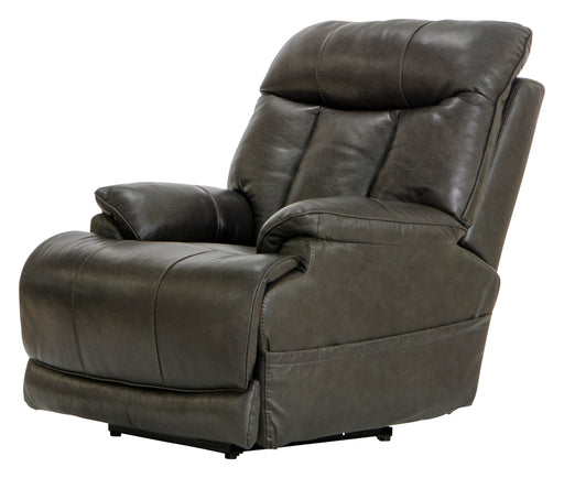 Naples Pwr Headrest w/Lumbar Pwr Lay Flat Recliner w/Ext Ottoman - Nick's Furniture (IL)