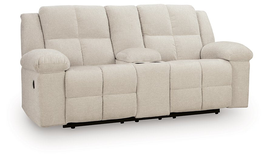 Orlen Reclining Loveseat with Console - Nick's Furniture (IL)