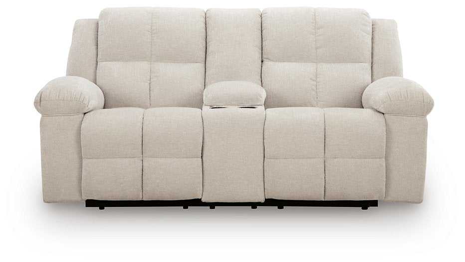 Orlen Reclining Loveseat with Console - Nick's Furniture (IL)