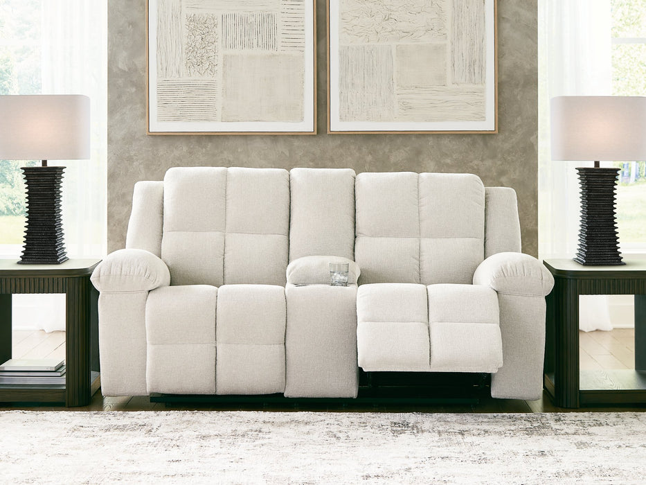 Orlen Reclining Loveseat with Console - Nick's Furniture (IL)