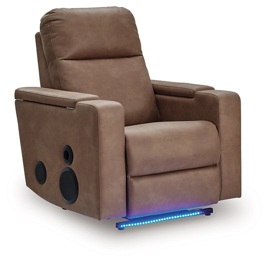 Lorrenton Power Glider Recliner with Audio System - Nick's Furniture (IL)
