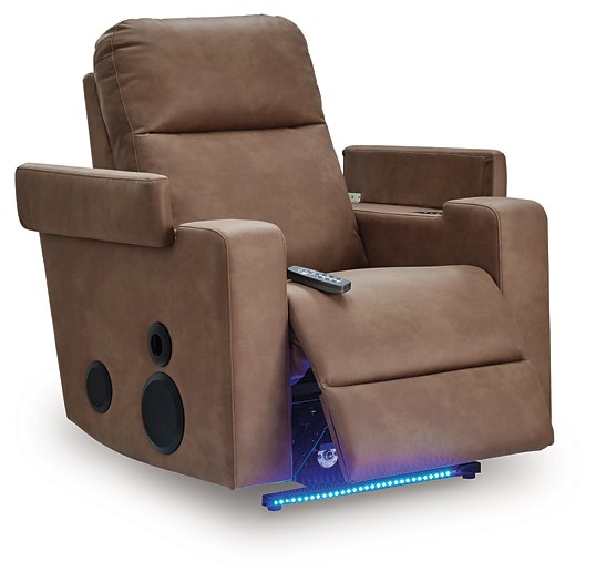 Lorrenton Power Glider Recliner with Audio System - Nick's Furniture (IL)