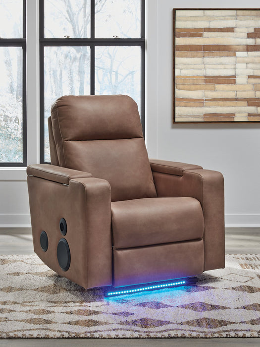 Lorrenton Power Glider Recliner with Audio System - Nick's Furniture (IL)