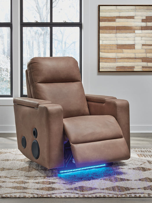 Lorrenton Power Glider Recliner with Audio System - Nick's Furniture (IL)