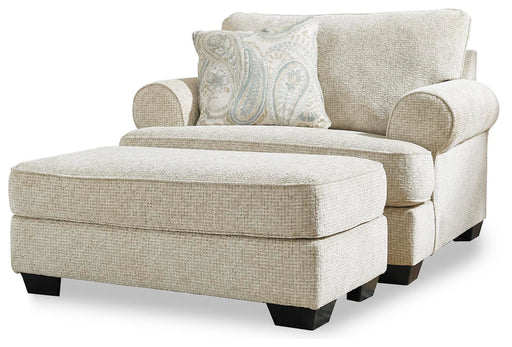 Monaghan Oversized Chair and Ottoman - Nick's Furniture (IL)