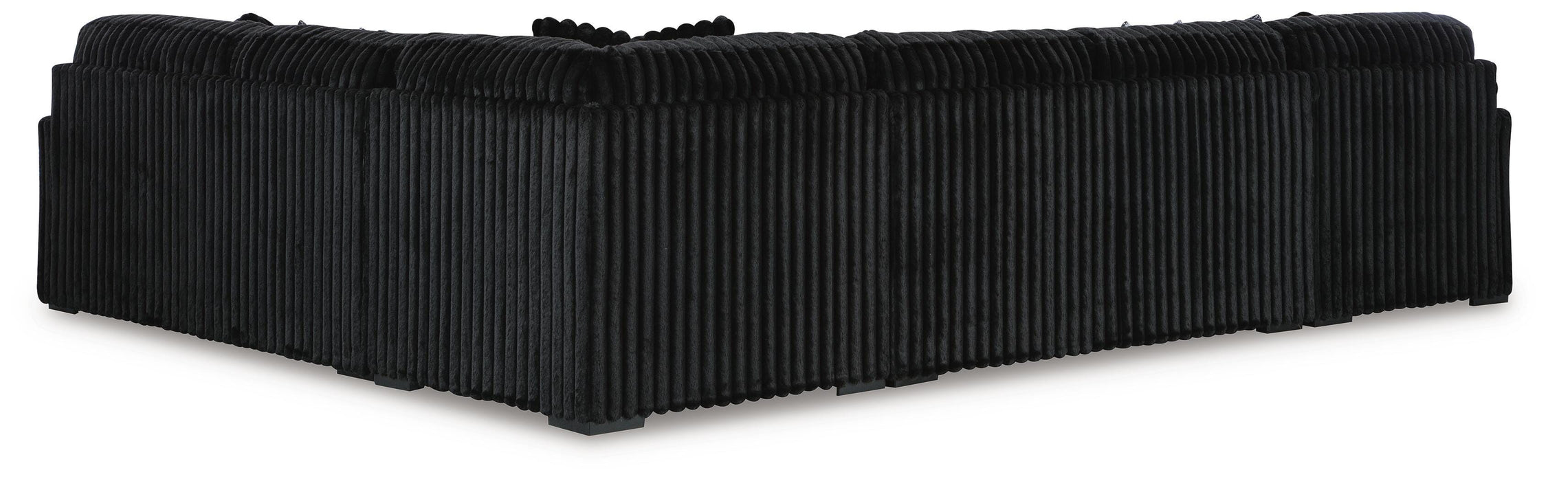 Midnight-Madness Sectional with Chaise - Nick's Furniture (IL)