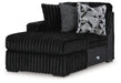Midnight-Madness Sectional with Chaise - Nick's Furniture (IL)