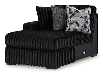 Midnight-Madness Sectional with Chaise - Nick's Furniture (IL)