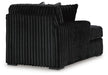 Midnight-Madness Sectional with Chaise - Nick's Furniture (IL)