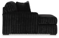 Midnight-Madness Sectional with Chaise - Nick's Furniture (IL)