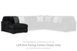 Midnight-Madness Sectional with Chaise - Nick's Furniture (IL)