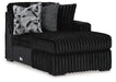 Midnight-Madness Sectional with Chaise - Nick's Furniture (IL)