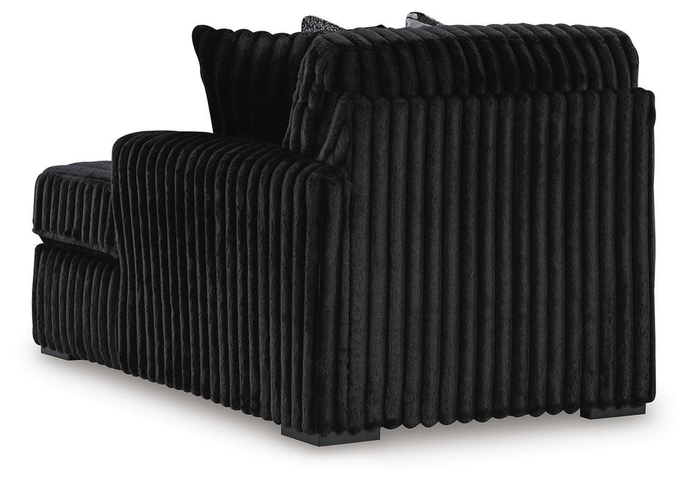 Midnight-Madness Sectional with Chaise - Nick's Furniture (IL)