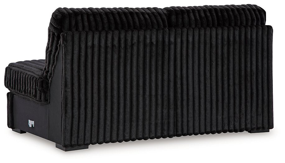 Midnight-Madness Sectional with Chaise - Nick's Furniture (IL)