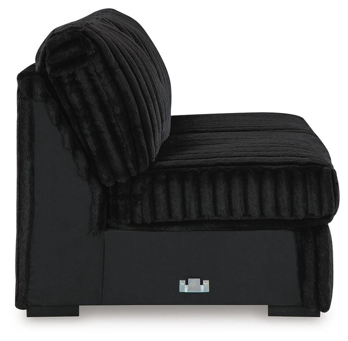 Midnight-Madness Sectional with Chaise - Nick's Furniture (IL)