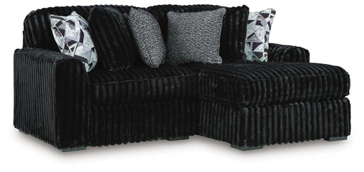 Midnight-Madness Sectional with Chaise - Nick's Furniture (IL)